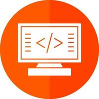 Coding Vector Icon Design