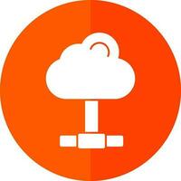 Cloud computing Vector Icon Design