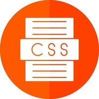 Css file Vector Icon Design