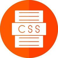 Css file Vector Icon Design