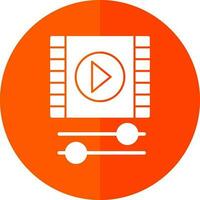 Video Vector Icon Design