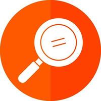 Magnifying glass Vector Icon Design