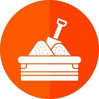 Sandbox Vector Icon Design
