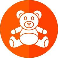 diseño de icono de vector de oso de peluche