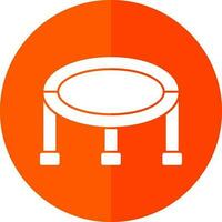 Trampoline Vector Icon Design