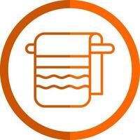 Towel Vector Icon Design