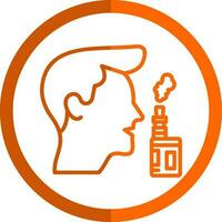 vaper vector icono diseño