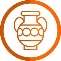 Amphora Vector Icon Design