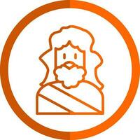 Zeus Vector Icon Design