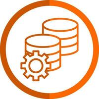 Data storage Vector Icon Design