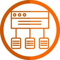 Data flow Vector Icon Design