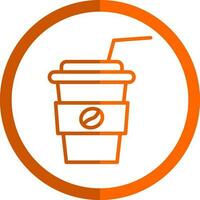 Paper cup Vector Icon Design