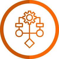 Algorithm Vector Icon Design