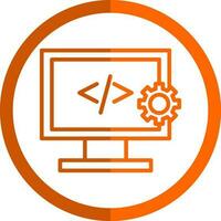 Web development Vector Icon Design
