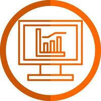 Analytics Vector Icon Design