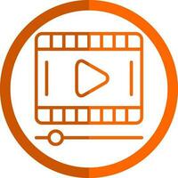 Video Vector Icon Design