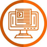 Blogging Vector Icon Design