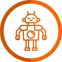 Robot Vector Icon Design