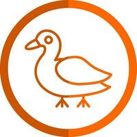 Duck Vector Icon Design