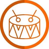 Drum Vector Icon Design