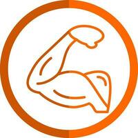 Strong Vector Icon Design