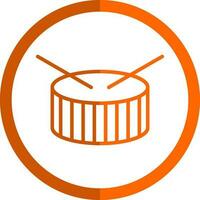 Drum Vector Icon Design