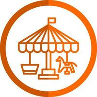 Carousel Vector Icon Design