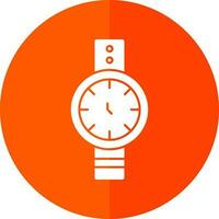 diseño de icono de vector de reloj de pulsera