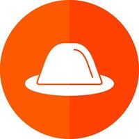 diseño de icono de vector de sombrero