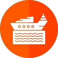 Ship Vector Icon Design