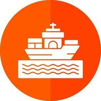 Ship Vector Icon Design