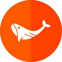 Whale Vector Icon Design