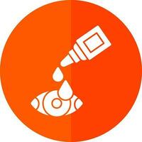 Eye drop Vector Icon Design