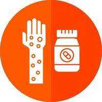 Drug allergy Vector Icon Design