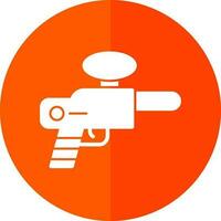 diseño de icono de vector de paintball