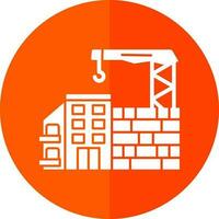 Construction site Vector Icon Design