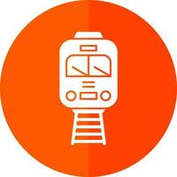 Tram Vector Icon Design