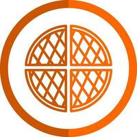 Waffle Vector Icon Design