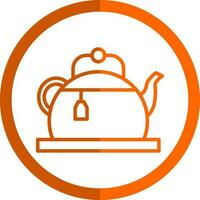 Teapot Vector Icon Design