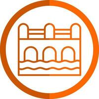 Canal Vector Icon Design