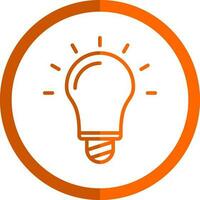 Light bulb Vector Icon Design