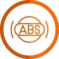 diseño de icono de vector abs