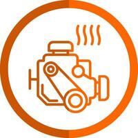 Engine Vector Icon Design