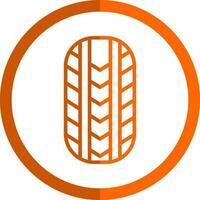 Tire Vector Icon Design