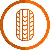 Tire Vector Icon Design