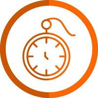 Pocket watch Vector Icon Design