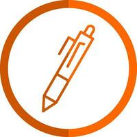 Fountain pen Vector Icon Design