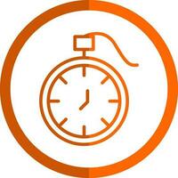 Pocket watch Vector Icon Design