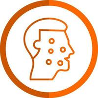 Redness Vector Icon Design