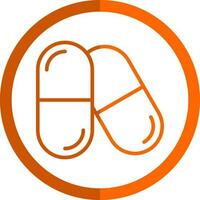 Pills Vector Icon Design